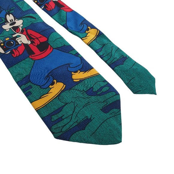Tie Rack Disney Mens Necktie Tie Designer Italian All Silk Work Office Dad Gift - Picture 2 of 5